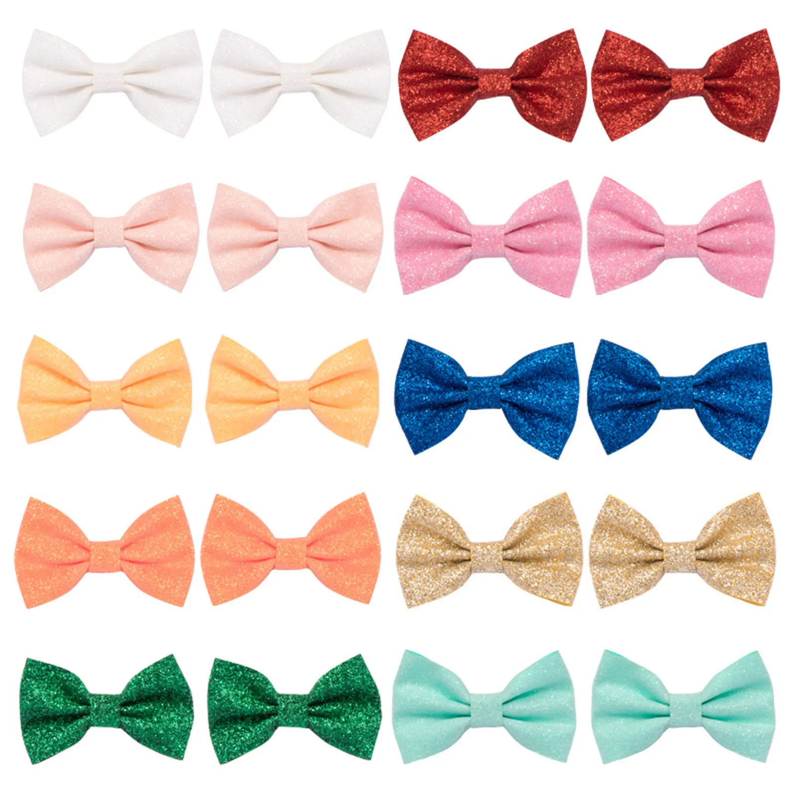 Kids Headwear 1pair Infant Baby Toddler Girls Solid Blingbling Bow Hair Clips Hair Accessories Hairbands Bow-knot Elastic Custom
Kids Headwear 1pair Infant Baby Toddler Girls Solid Blingbling Bow Hair Clips Hair Accessories Hairbands Bow-knot Elastic Custom