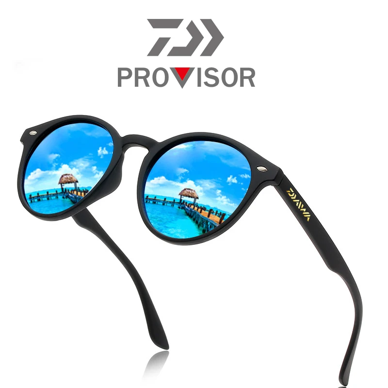 2020 Daiwa Retro Polarized Sunglasses for Men and Women Outdoor Mountaineering Fishing Fashion Beach Vacation Round Sunglasses 
2020 Daiwa Retro Polarized Sunglasses for Men and Women Outdoor Mountaineering Fishing Fashion Beach Vacation Round Sunglasses