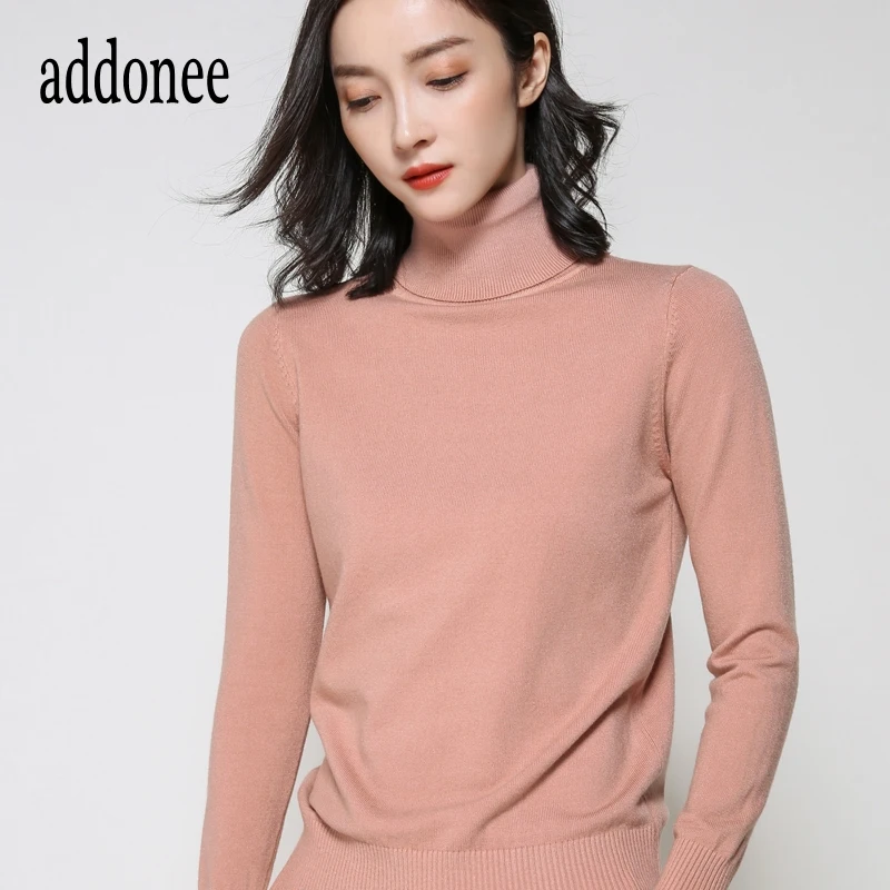 Turtleneck Turn-down Collar High Quality Pure Cashmere High Collar Sweater Pullover Solid Color Women's Basic Sweater Slim Fit
Turtleneck Turn-down Collar High Quality Pure Cashmere High Collar Sweater Pullover Solid Color Women's Basic Sweater Slim Fit