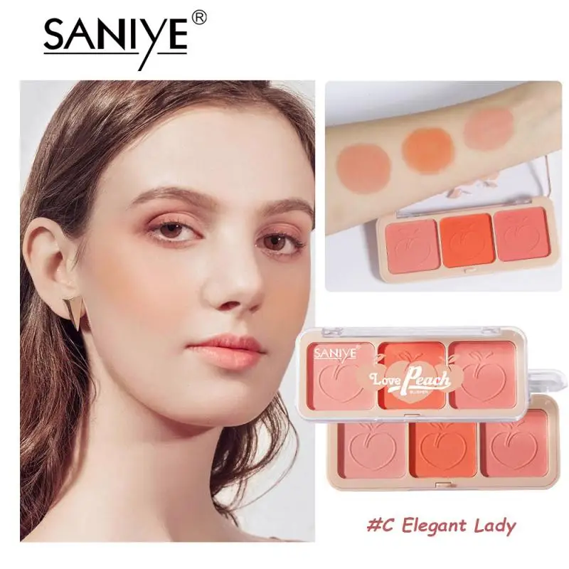 3 In1 Blush Palette Highlighter Shadow Contour Powder Rouge Lasting Natural Cream Cheek Three-dimensional Makeup
3 In1 Blush Palette Highlighter Shadow Contour Powder Rouge Lasting Natural Cream Cheek Three-dimensional Makeup