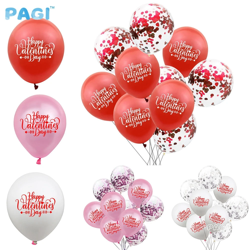 10pcs Happy Valentine's Day Confetti Latex Balloons Wedding Dating Festival Party Decoration DIY Romantic Gifts For Girlfriend
10pcs Happy Valentine's Day Confetti Latex Balloons Wedding Dating Festival Party Decoration DIY Romantic Gifts For Girlfriend