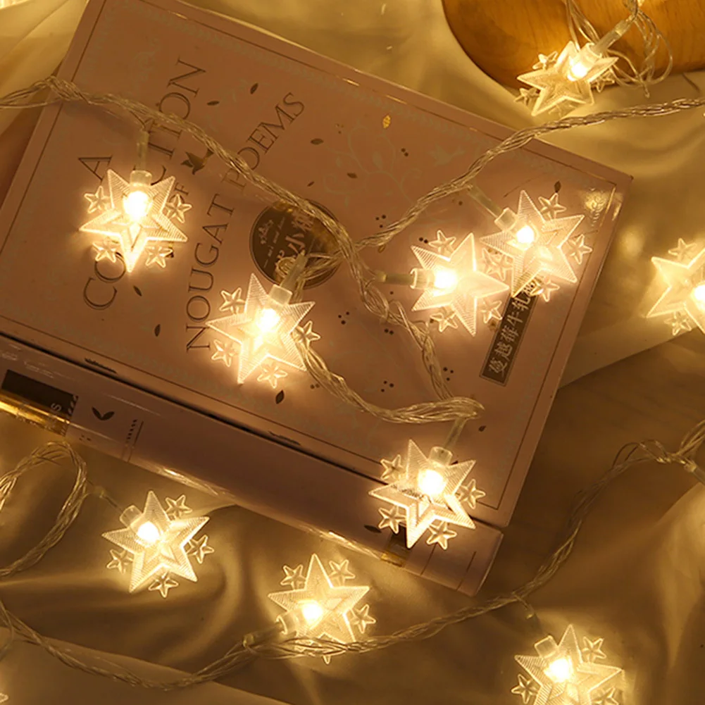 Wedding Holiday Party Decor Garland Lights Wedding Home Indoor Decoration 3m Creative 20 LED Star Lamp String
Wedding Holiday Party Decor Garland Lights Wedding Home Indoor Decoration 3m Creative 20 LED Star Lamp String