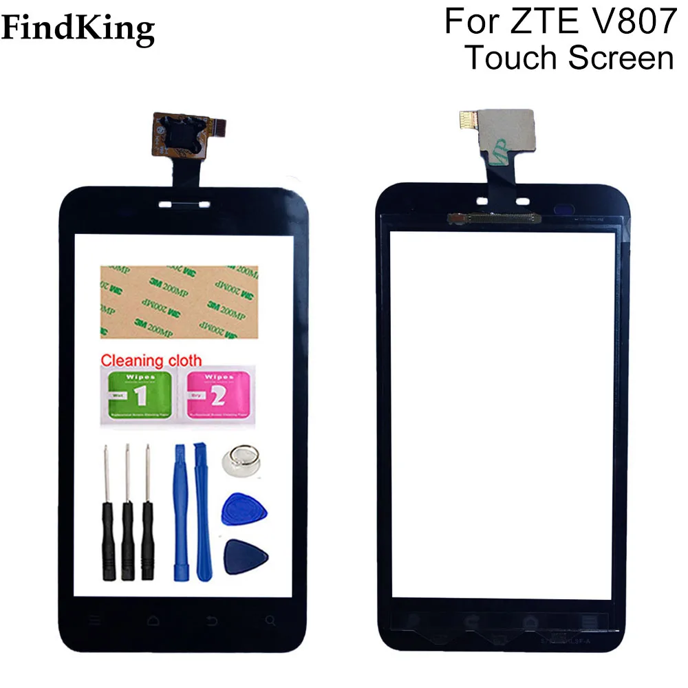 Mobile Touch Screen Front Glass For ZTE Blade C V807 Touch Screen Panel Touch Digitizer Glass Lens Sensor Tools Adhesive
Mobile Touch Screen Front Glass For ZTE Blade C V807 Touch Screen Panel Touch Digitizer Glass Lens Sensor Tools Adhesive