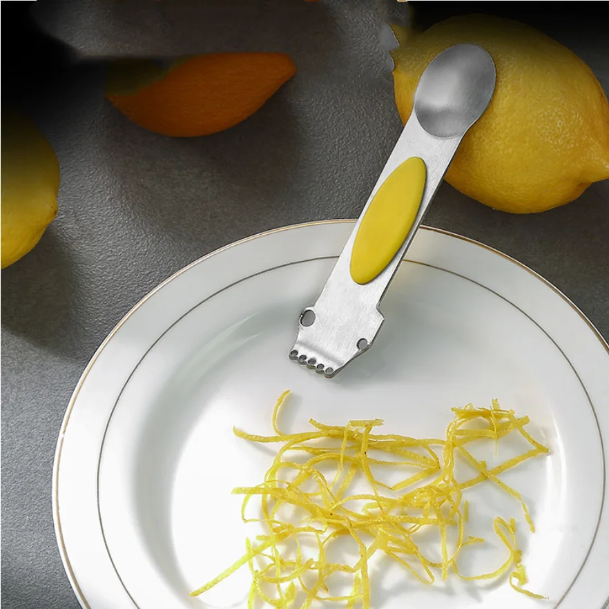 1PC Three-in-one Lemon Peeler Stainless Steel Zester Grater Kitchen Gadgets Orange Citrus Fruit Grater Peeling Knife Bar
1PC Three-in-one Lemon Peeler Stainless Steel Zester Grater Kitchen Gadgets Orange Citrus Fruit Grater Peeling Knife Bar