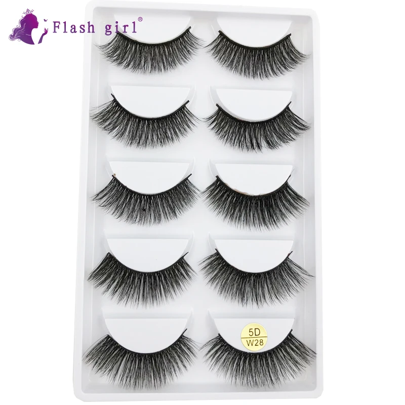 Hot Sale Eyelashes 5D-W28 Mink Hair Lashes 5 Pairs Fake Eyelash Extension Thick Handmade Wispy Full Strip Lashes
Hot Sale Eyelashes 5D-W28 Mink Hair Lashes 5 Pairs Fake Eyelash Extension Thick Handmade Wispy Full Strip Lashes