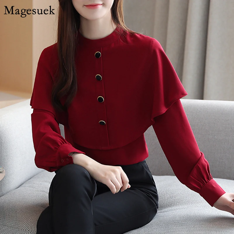 Autumn Long Sleeve White Blouse Women 2021 Loose Plus Size Womens Blouses Office Lady Chiffon Blouses Women Casual Blusas 10518
Autumn Long Sleeve White Blouse Women 2021 Loose Plus Size Womens Blouses Office Lady Chiffon Blouses Women Casual Blusas 10518