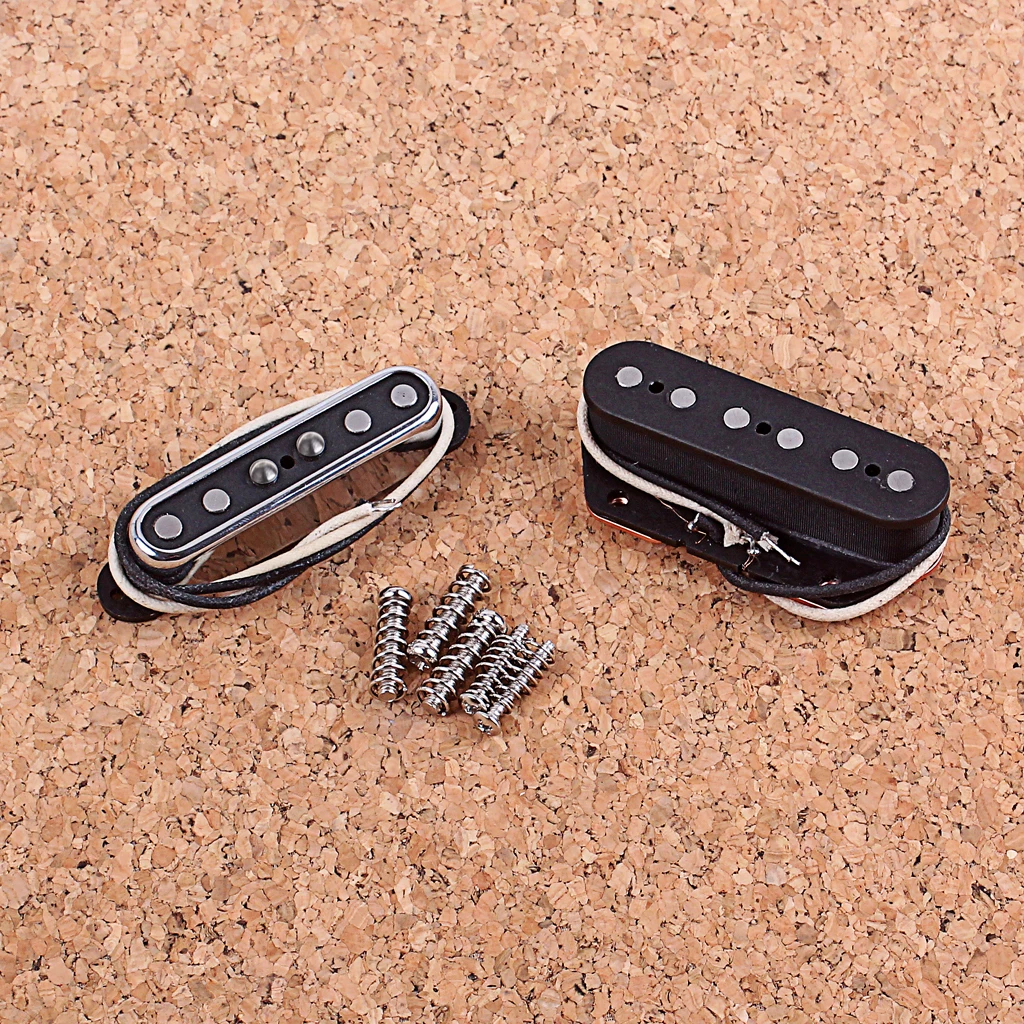 100% Brand New and High Quality Vintage Noiseless Tele Noiseless Bridge Neck Guitar Pickup Set
100% Brand New and High Quality Vintage Noiseless Tele Noiseless Bridge Neck Guitar Pickup Set
