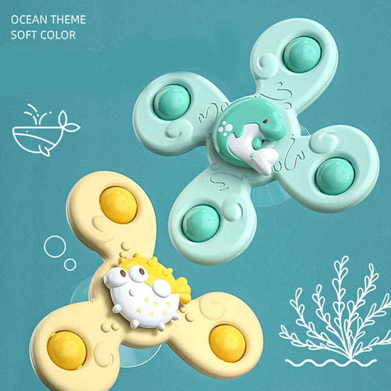 1pc Baby Spin Top Bath Toys For Boy Bathing Sucker Spinner Suction Cup Toy For Kids Rattles Teether
1pc Baby Spin Top Bath Toys For Boy Bathing Sucker Spinner Suction Cup Toy For Kids Rattles Teether