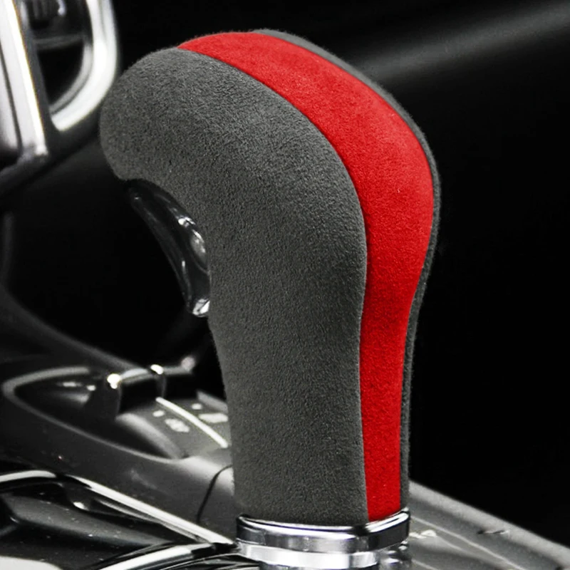 Alcantara Suede Car Gear Shift Knob Cover Gearbox Gear Head Decoration Cover for Porsche- Cayenne 2010-2017 
Alcantara Suede Car Gear Shift Knob Cover Gearbox Gear Head Decoration Cover for Porsche- Cayenne 2010-2017