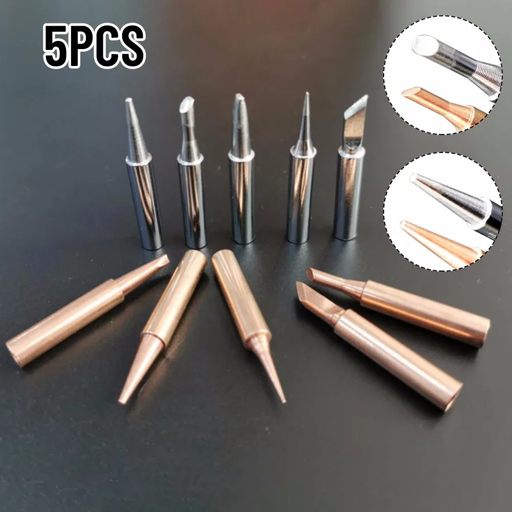 5Pcs/Lot Mini Electric Soldering Iron Tips Set For 900M-T Welding Tips Replacement Heater Tips
5Pcs/Lot Mini Electric Soldering Iron Tips Set For 900M-T Welding Tips Replacement Heater Tips