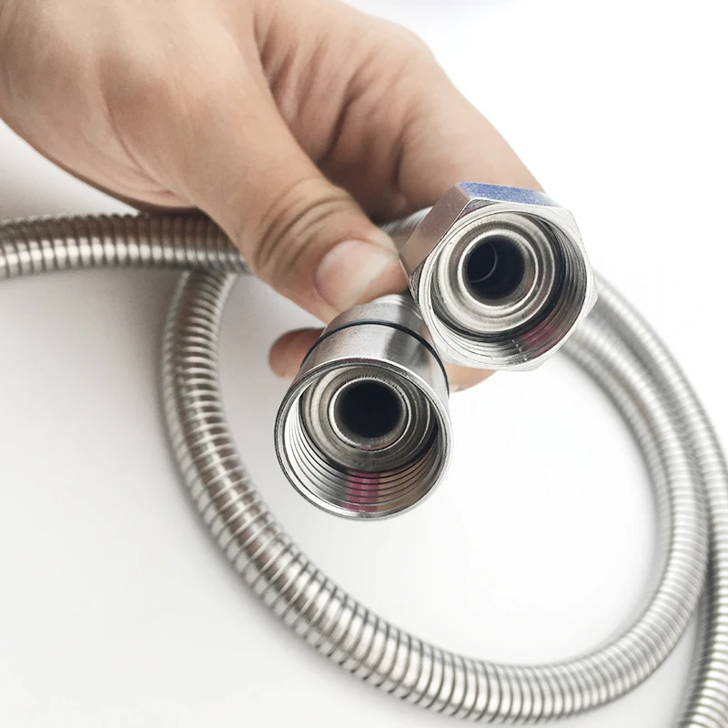 Long Shower Hose 2m/1.5m Stainless Steel Flexible Replacement Handheld Shower Hose Anti-Twist Plumbing Pipe Pulling Spring Tube
Long Shower Hose 2m/1.5m Stainless Steel Flexible Replacement Handheld Shower Hose Anti-Twist Plumbing Pipe Pulling Spring Tube