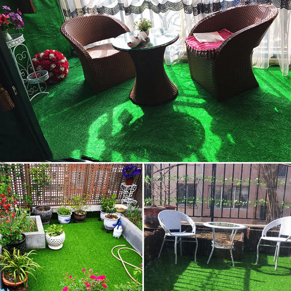 

Courtyard Faux Lawn Mat 50x200cm Garden Decoration Kindergarten Balcony Carpet Rug Artificial Grass Turf Wedding Indoor Outdoor