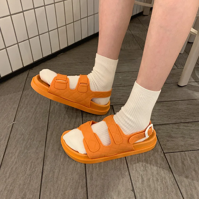 2021 Fashion Style Beach Sandals Female Rome Sandal Platform Buckle Summer Non-slip Casual Flat Shoes Woman Sandalias Footwear
2021 Fashion Style Beach Sandals Female Rome Sandal Platform Buckle Summer Non-slip Casual Flat Shoes Woman Sandalias Footwear