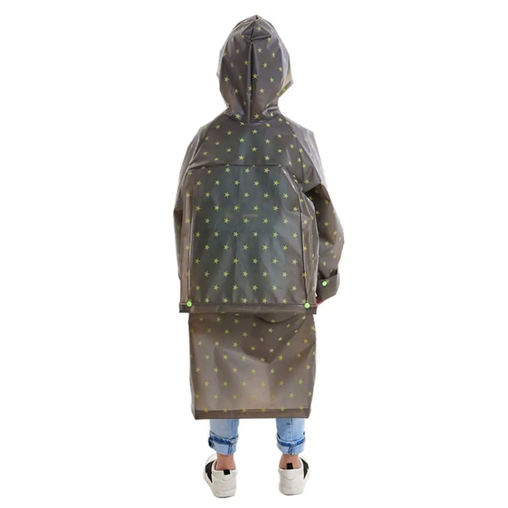 Hooded Kids Raincoat EVA Children Impermeable Poncho Schoolbag Cover Rainwear For School Travel Outdoor Walking Poncho Suit
Hooded Kids Raincoat EVA Children Impermeable Poncho Schoolbag Cover Rainwear For School Travel Outdoor Walking Poncho Suit