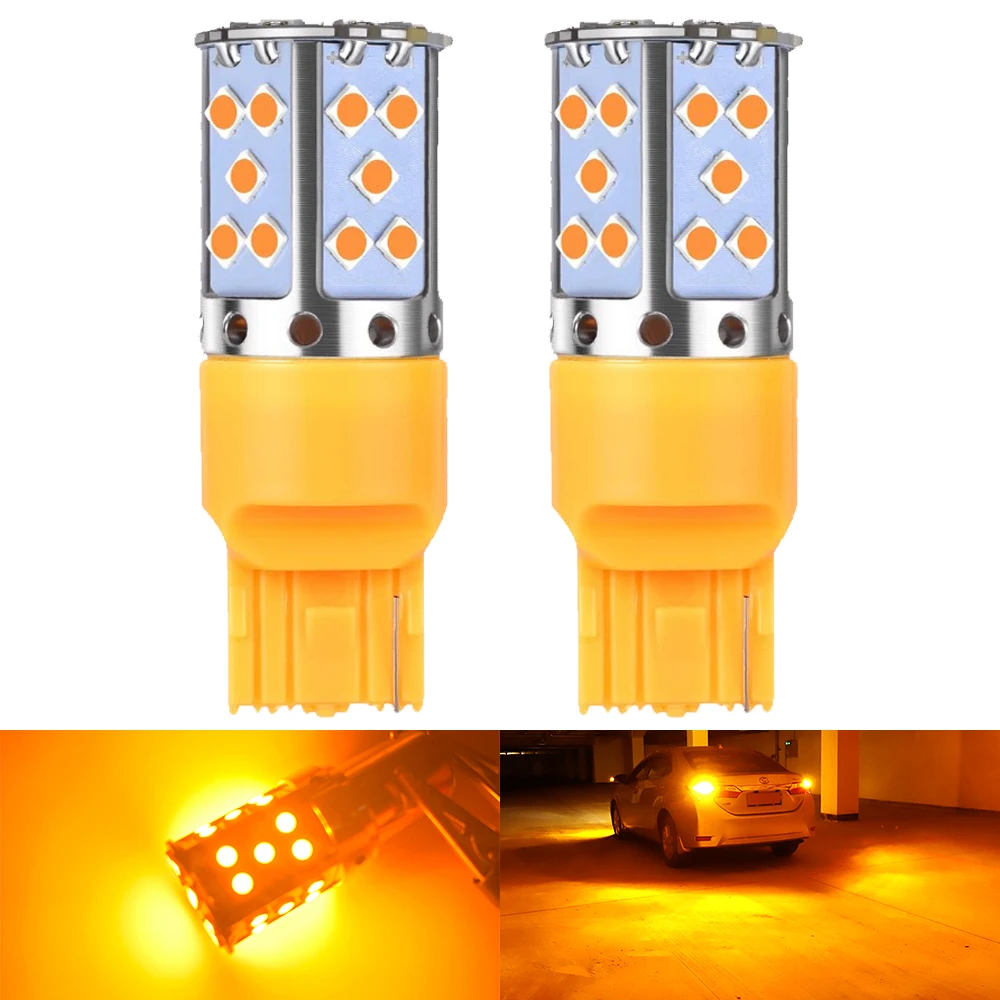 2PCS S25 1156 BA15S P21W Canbus BAU15S PY21W T20 7440 W21W WY21W LED Bulbs 3030 Error Free Canbus for Turn Signal Lights Lamp
2PCS S25 1156 BA15S P21W Canbus BAU15S PY21W T20 7440 W21W WY21W LED Bulbs 3030 Error Free Canbus for Turn Signal Lights Lamp