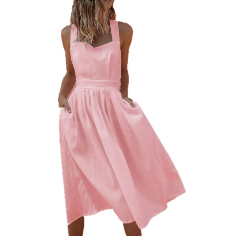 Oufisun Summer Bohemian Backless Sleeveless Women Dress 2021 Sexy Elegant Party Dresses Bodycon Pockets Beach Midi Dress Vestido
Oufisun Summer Bohemian Backless Sleeveless Women Dress 2021 Sexy Elegant Party Dresses Bodycon Pockets Beach Midi Dress Vestido