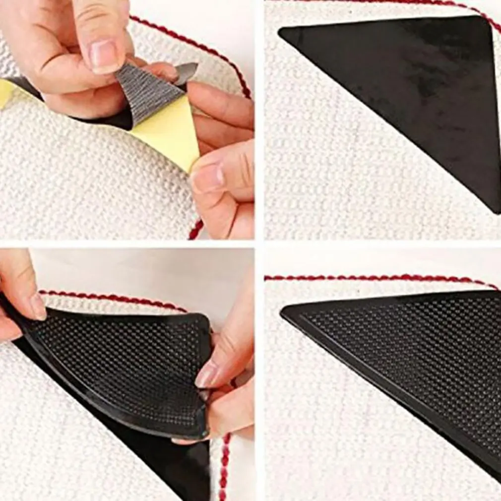 Bathroom Living Room Reusable Washable Carpets Rugs Grips Non-Slip Silicone Handle For Home Pvc Bath Mat | Дом и сад