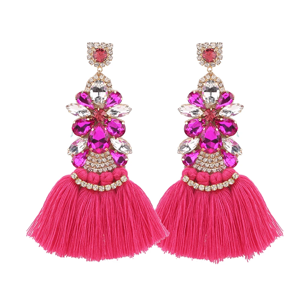 New Bohemian Ethnic Long Tassel Drop Earrings Fashion Trend Drop Earring Statement Jewelry Accessories For Women Wholesale
New Bohemian Ethnic Long Tassel Drop Earrings Fashion Trend Drop Earring Statement Jewelry Accessories For Women Wholesale