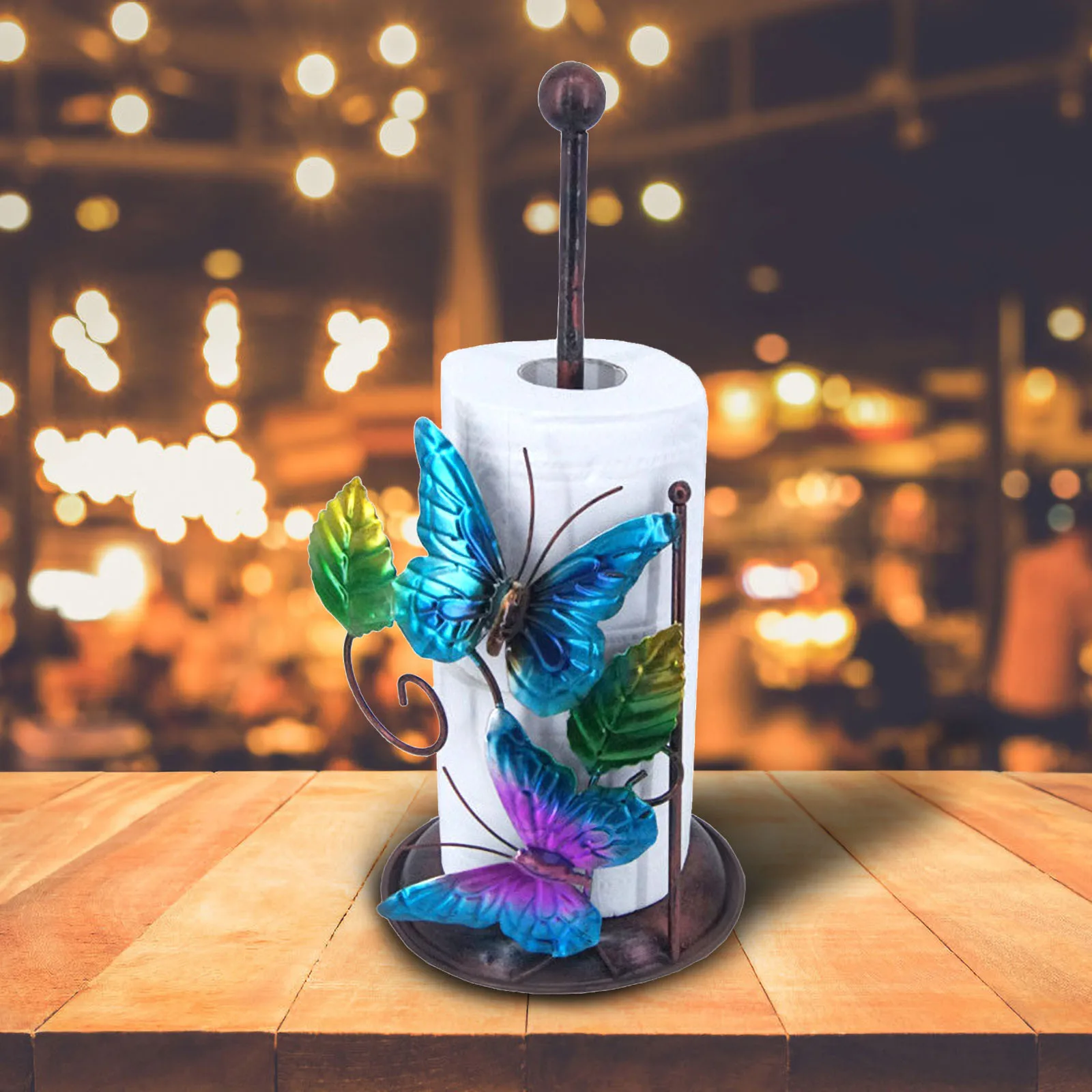 1PC Multifunctional Wrought Iron Creative Tissue Holder Butterfly Storage Rack decoracin de habitacin
1PC Multifunctional Wrought Iron Creative Tissue Holder Butterfly Storage Rack decoracin de habitacin