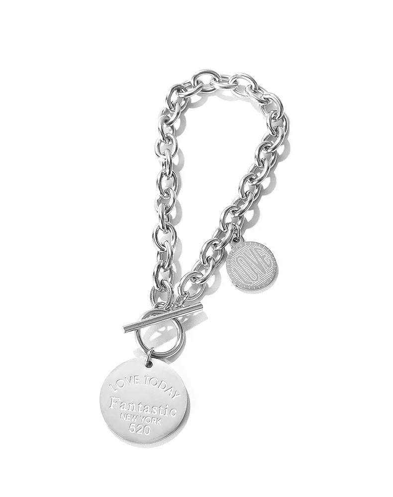 TB-212 European and American style jewelry fashion love disc OT buckle ladies titanium steel bracelet factory direct wholesale 
TB-212 European and American style jewelry fashion love disc OT buckle ladies titanium steel bracelet factory direct wholesale