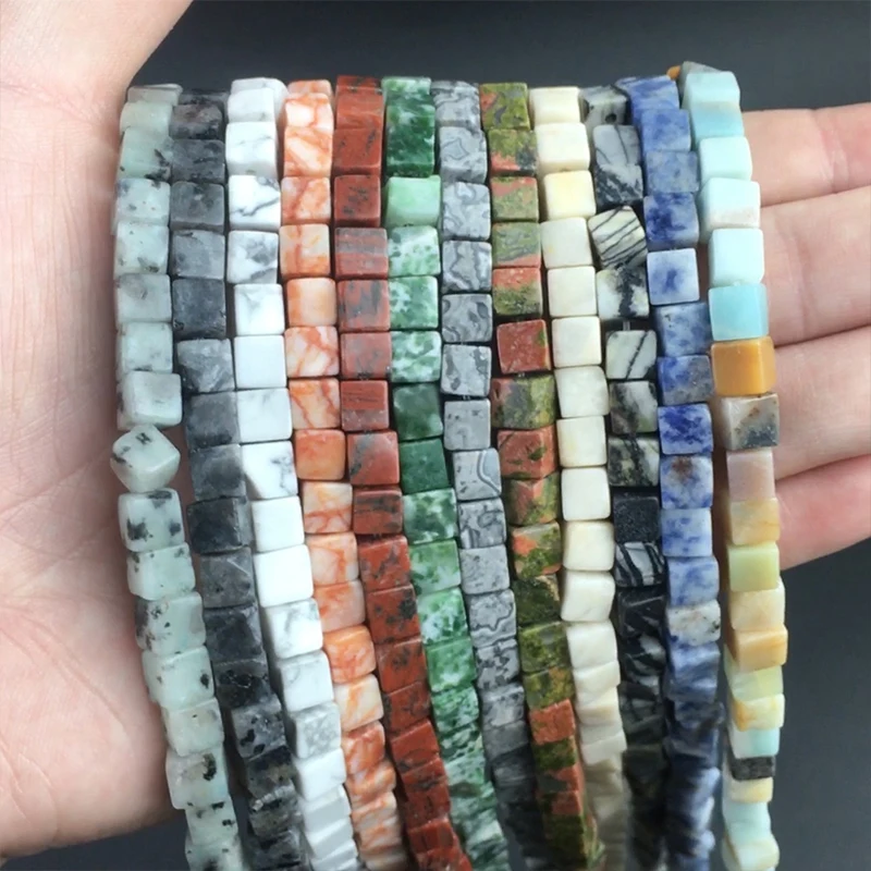 Natural Stone Square Jades Agates Spacer Loose Beads For Jewelry Making Charm DIY Bracelet Necklace Earrings Accessories 6x6mm
Natural Stone Square Jades Agates Spacer Loose Beads For Jewelry Making Charm DIY Bracelet Necklace Earrings Accessories 6x6mm