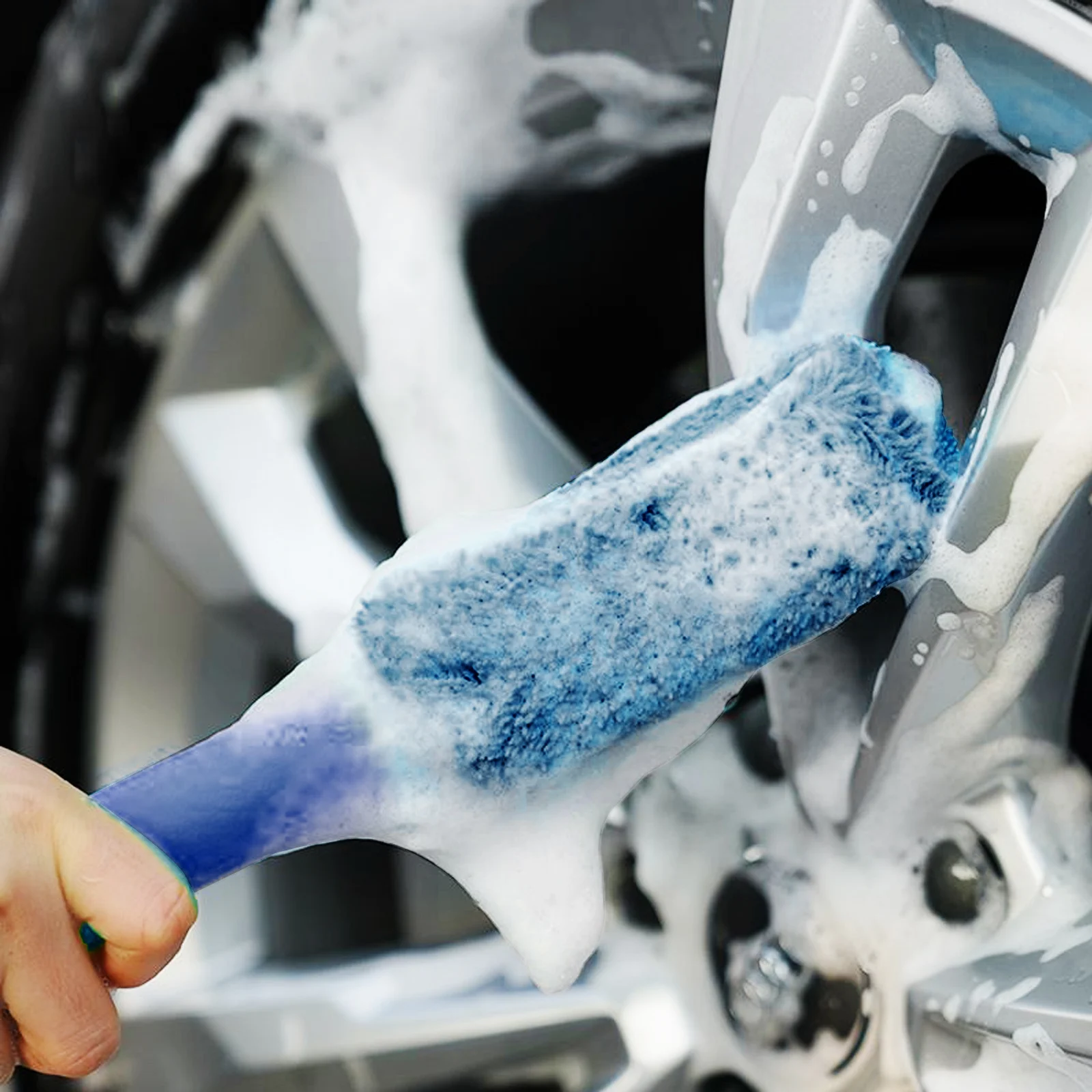1pc Car Upgraded version Lengthened Car maintenance Rim Cleaning Brush Car Wash Beauty Microfiber Wheel Rim Detailing Brush
1pc Car Upgraded version Lengthened Car maintenance Rim Cleaning Brush Car Wash Beauty Microfiber Wheel Rim Detailing Brush