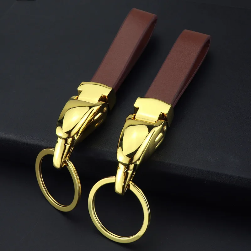 Luxury Leather Men's Keychain Metal Eagle Head Fashion High-End Motorcycle Car Key Key Ring Boy Friend 2021 Gift
Luxury Leather Men's Keychain Metal Eagle Head Fashion High-End Motorcycle Car Key Key Ring Boy Friend 2021 Gift