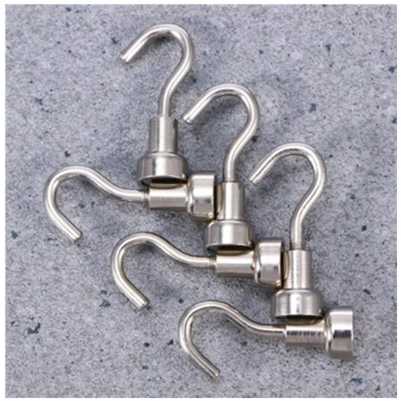20Pcs Strong Magnetic Hooks Heavy Duty Wall Hooks Hanger Key Coat Cup Hanging Hanger for Home Kitchen Storage Organization
20Pcs Strong Magnetic Hooks Heavy Duty Wall Hooks Hanger Key Coat Cup Hanging Hanger for Home Kitchen Storage Organization