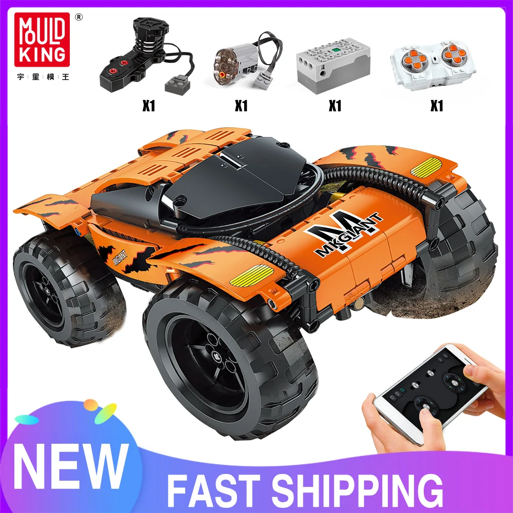 Высокотехнологичный моторизованный гигантский альпинистский автомобиль MOULD KING 18025, строительные блоки, кирпичи, игрушки для детей, рождест...
Высокотехнологичный моторизованный гигантский альпинистский автомобиль MOULD KING 18025, строительные блоки, кирпичи, игрушки для детей, рождест...