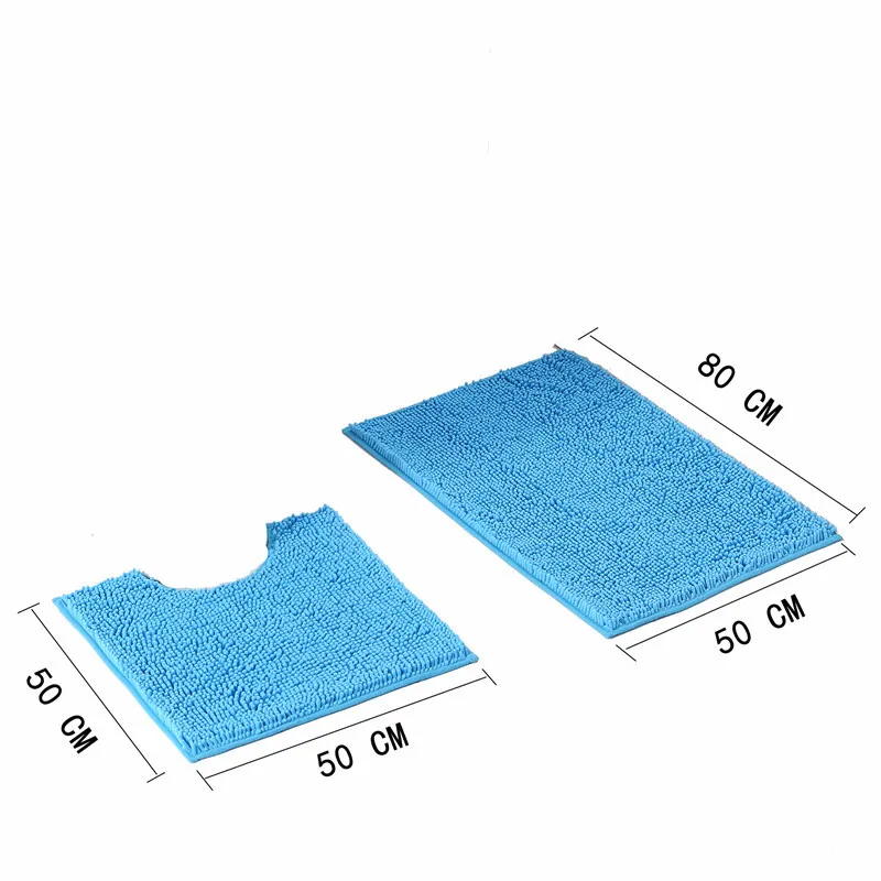 Simple Solid-color Plush Carpet Bathroom Two-piece Floor Mat Bathroom Absorbent Bathroom Non-slip Floor Mat
Simple Solid-color Plush Carpet Bathroom Two-piece Floor Mat Bathroom Absorbent Bathroom Non-slip Floor Mat