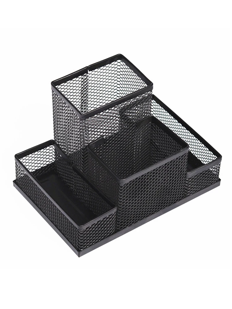 Metal Desk Organizer Combination Pencil Pen Badge Holder Storage Stationery Ruler Office School Supplies large capacity simple
Metal Desk Organizer Combination Pencil Pen Badge Holder Storage Stationery Ruler Office School Supplies large capacity simple