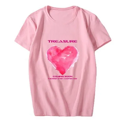 WK TREASURE THE FIRST STEP CHAPTER TWO Vogue T Shirt Shirt Print Female T-shirt Harajuku Clothes Idol Support Clothing
WK TREASURE THE FIRST STEP CHAPTER TWO Vogue T Shirt Shirt Print Female T-shirt Harajuku Clothes Idol Support Clothing