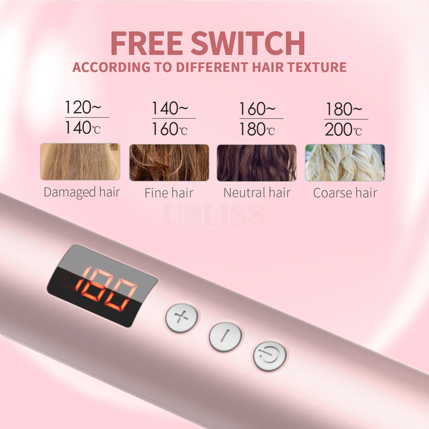 Ceramic Iron Hair Straightener Styling Brush Professional Straightening Curling Electric Comb Beauty Hair Care Salon Styler Tool
Ceramic Iron Hair Straightener Styling Brush Professional Straightening Curling Electric Comb Beauty Hair Care Salon Styler Tool