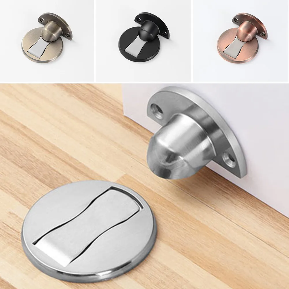 Magnetic Door Stops 304 Stainless Steel Door Stopper Concealed Door Holders Non-punch Door Holder Hide Doorstop Door Hardware
Magnetic Door Stops 304 Stainless Steel Door Stopper Concealed Door Holders Non-punch Door Holder Hide Doorstop Door Hardware