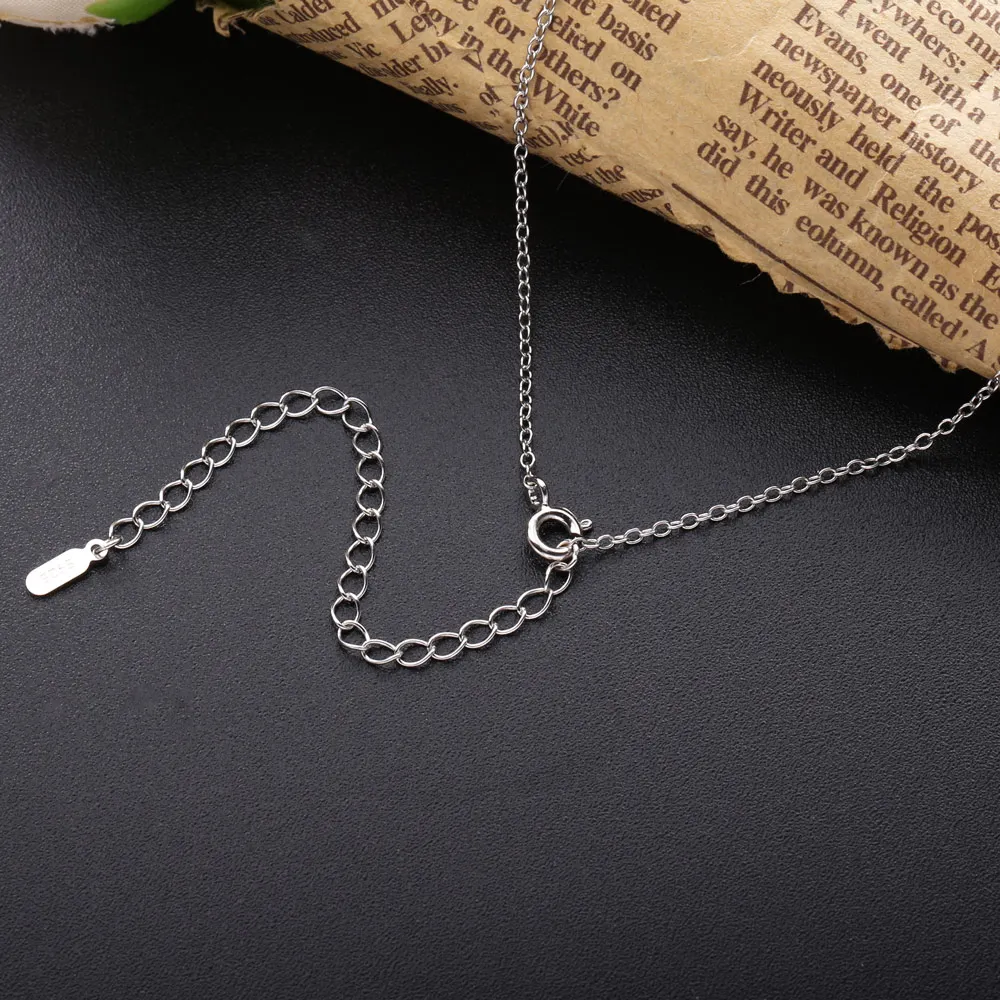 SHADOWHUNTERS Trendy 925 Sterling Silver Charms Necklace With Little Drop Zircon Choker For Women Jewelry Elegant Gift Collier
SHADOWHUNTERS Trendy 925 Sterling Silver Charms Necklace With Little Drop Zircon Choker For Women Jewelry Elegant Gift Collier