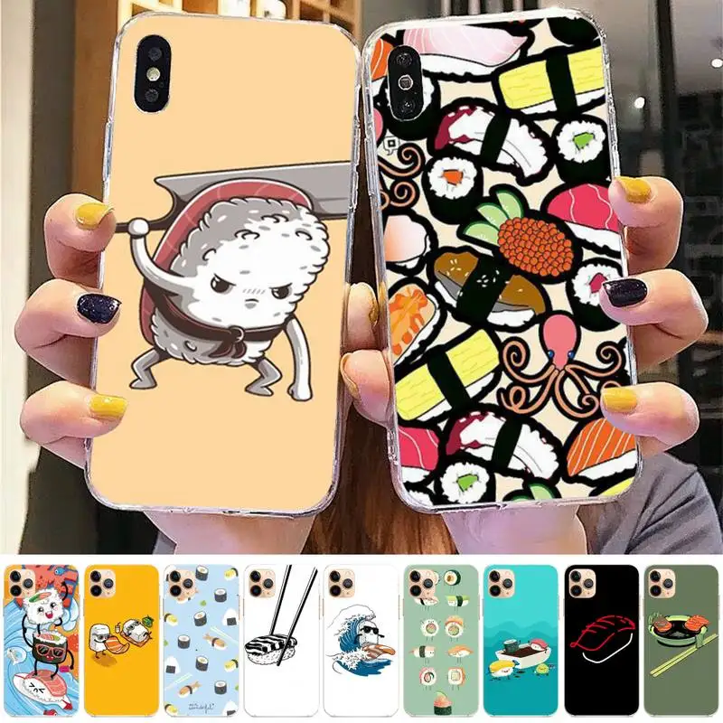 Delicious sushi Phone Case for iphone 13 8 7 6 6S Plus X 5S SE 2020 XR 11 12 pro XS MAX
Delicious sushi Phone Case for iphone 13 8 7 6 6S Plus X 5S SE 2020 XR 11 12 pro XS MAX