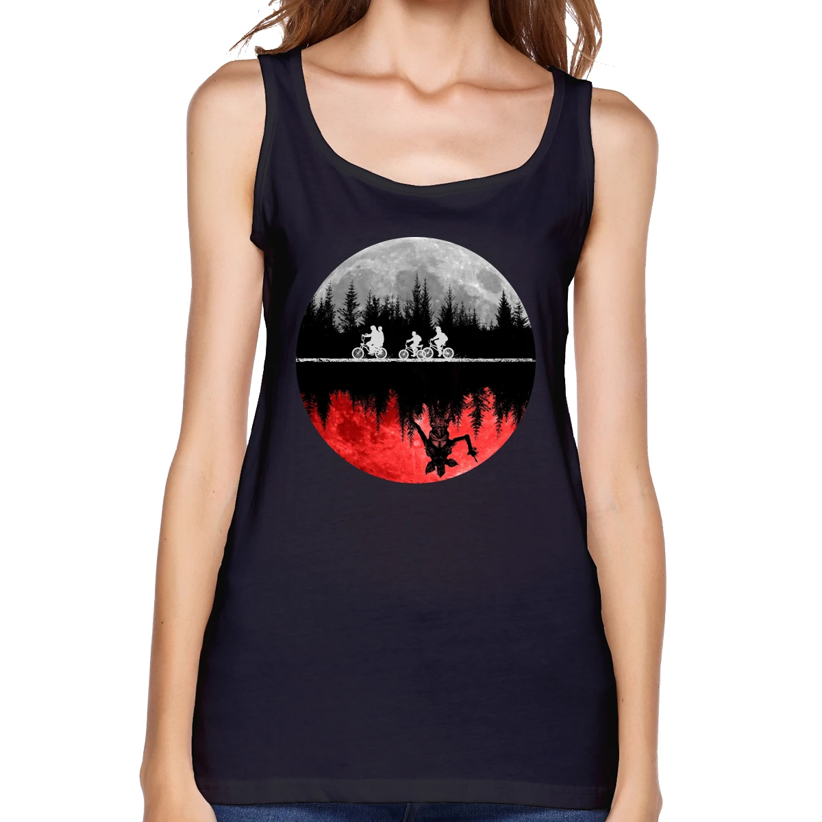 Stranger Things Bikes Female Fashion Women Summer Casual Women Tops T-shirt Cropped Vest
Stranger Things Bikes Female Fashion Women Summer Casual Women Tops T-shirt Cropped Vest