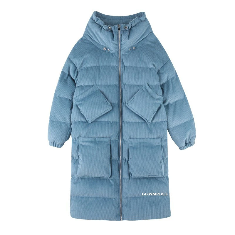 2021 Winter Thick Warm Fashion Super Long Winter Dwon Cotton Coat Women's Jacket Corduroy Women's Down Parka Overcoat MY493
2021 Winter Thick Warm Fashion Super Long Winter Dwon Cotton Coat Women's Jacket Corduroy Women's Down Parka Overcoat MY493