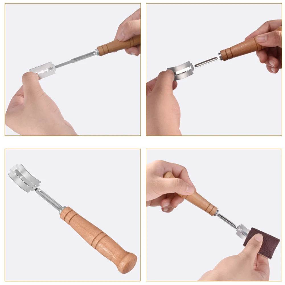 Dough Knife European Style French Stick Cutting Knife Wooden Handle Arc Stainless Steel Bread Trimming Knife Dropship
Dough Knife European Style French Stick Cutting Knife Wooden Handle Arc Stainless Steel Bread Trimming Knife Dropship