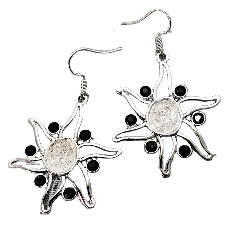 Fashion Creative Starfish Diamond Drop Earrings Personality Temperament Women's Earrings Party Jewelry Gifts
Fashion Creative Starfish Diamond Drop Earrings Personality Temperament Women's Earrings Party Jewelry Gifts