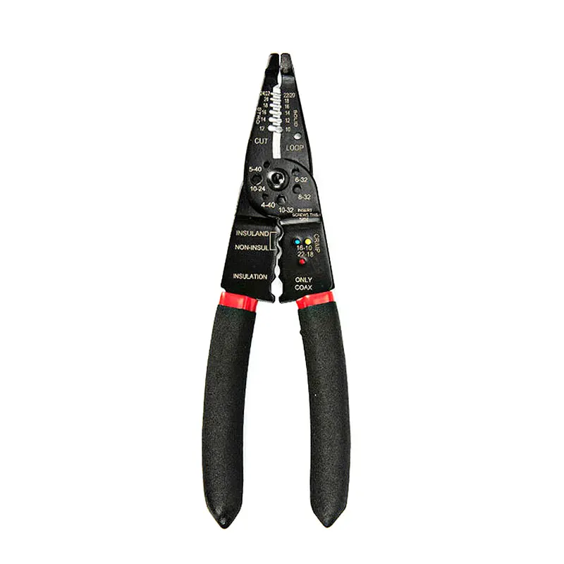 Multifunctional Cable Wire Stripper Cutter Crimper Plier Cutter Home Hand Tools AWG 0.2-6.0mm
Multifunctional Cable Wire Stripper Cutter Crimper Plier Cutter Home Hand Tools AWG 0.2-6.0mm