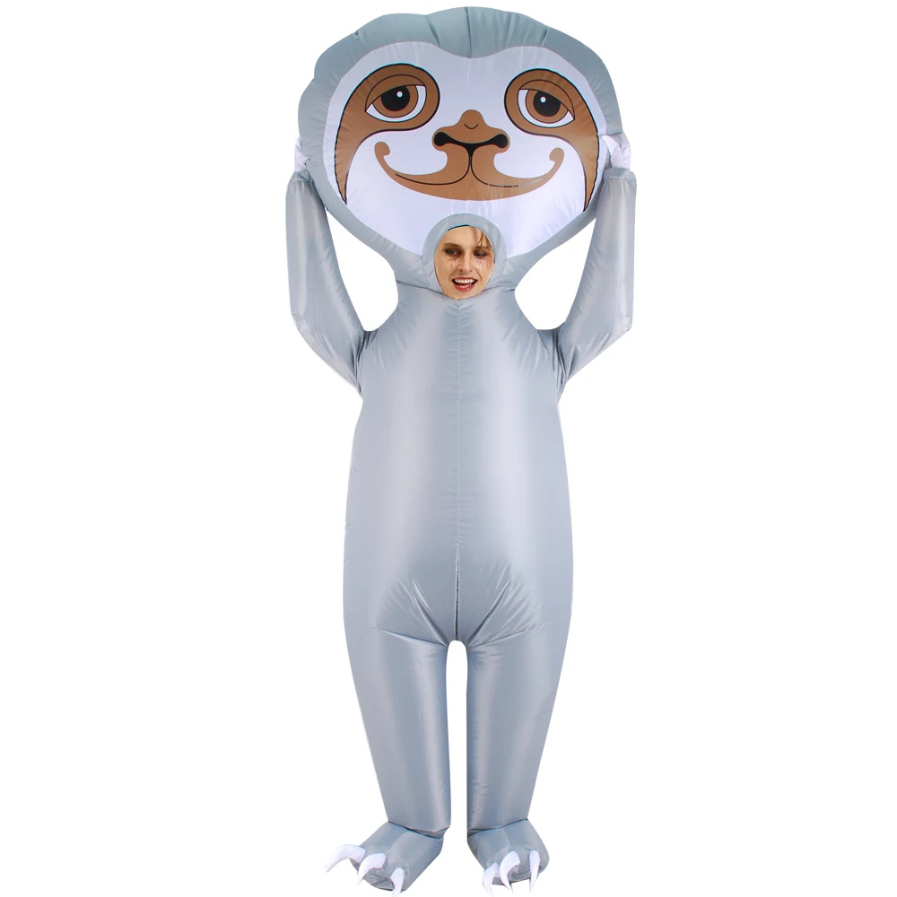 Animal Costumes Tree Sloth Inflatable Cosplay Costume Family Group Disfraz Adult Kids Halloween Disfraz Fancy Dress Up Jumpsuit
Animal Costumes Tree Sloth Inflatable Cosplay Costume Family Group Disfraz Adult Kids Halloween Disfraz Fancy Dress Up Jumpsuit