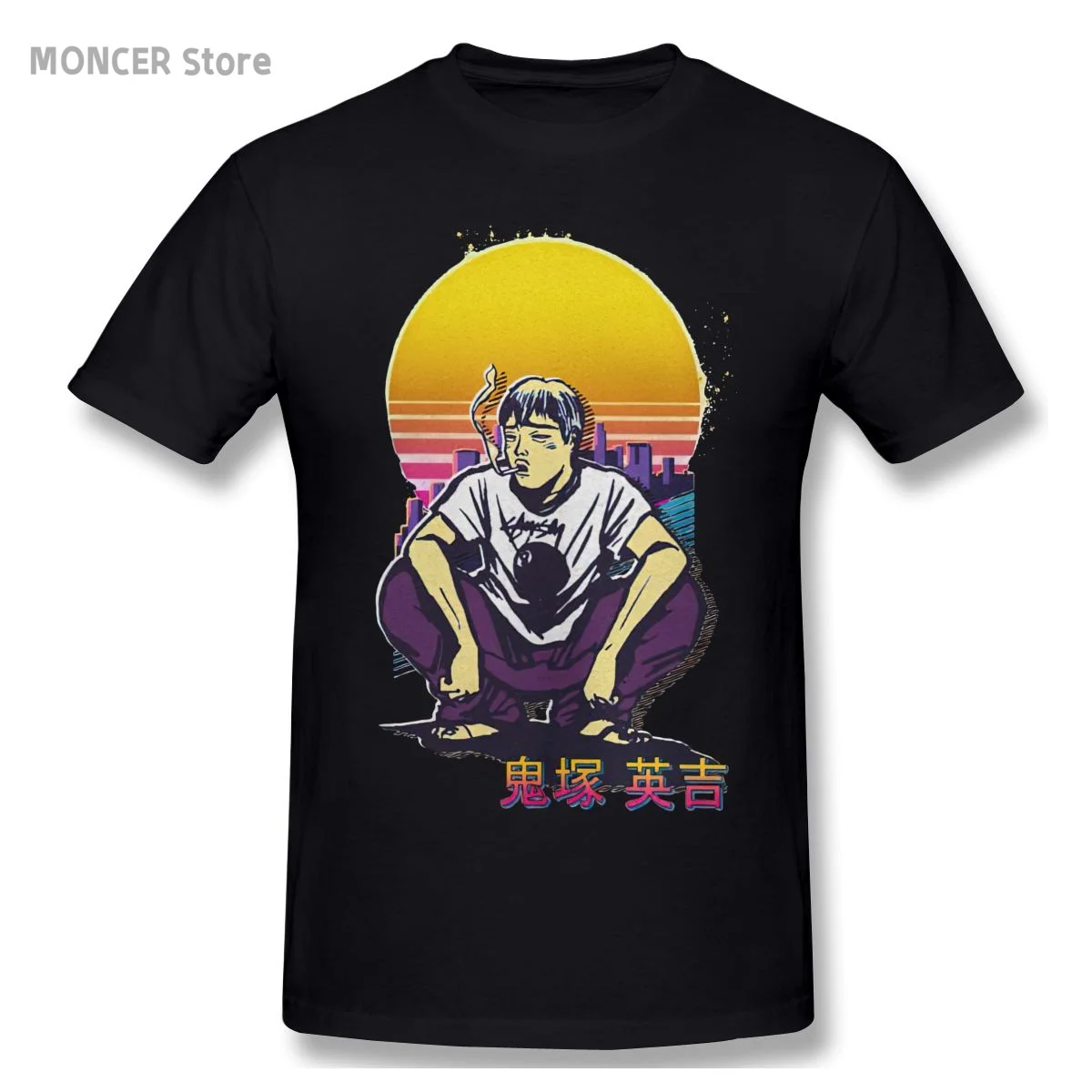 Мужские футболки GTO для отличных учителей Onizuka Otaku хлопковая одежда Винтажная футболка с коротким рукавом и круглым вырезом
Мужские футболки GTO для отличных учителей Onizuka Otaku хлопковая одежда Винтажная футболка с коротким рукавом и круглым вырезом