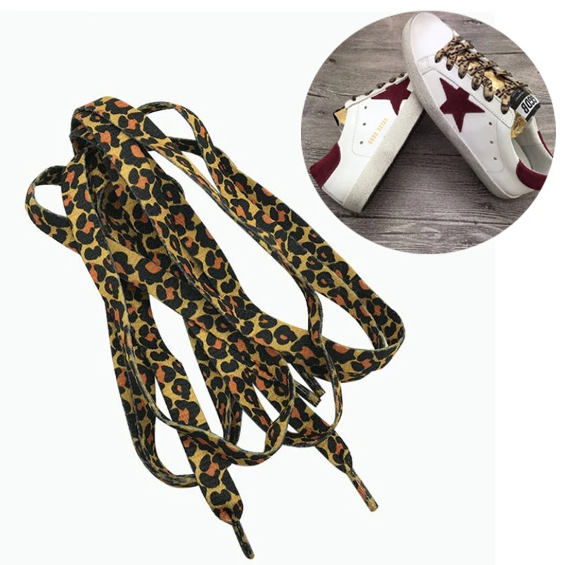 1 Pair Newest Classic Leopard Print Shoelaces Fashion Flat Laces Applicable to all kinds of shoes Leopard Print Shoestrings 1 P
1 Pair Newest Classic Leopard Print Shoelaces Fashion Flat Laces Applicable to all kinds of shoes Leopard Print Shoestrings 1 P