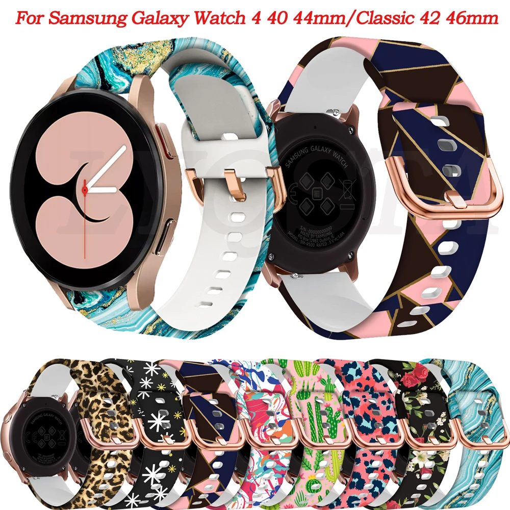Ремешок силиконовый для фитнес-часов, браслет с принтом для Galaxy Watch 4 /Active 2 40 44 мм 20 мм, Samsung Galaxy Watch 4 Classic 42 46 мм
Ремешок силиконовый для фитнес-часов, браслет с принтом для Galaxy Watch 4 /Active 2 40 44 мм 20 мм, Samsung Galaxy Watch 4 Classic 42 46 мм
