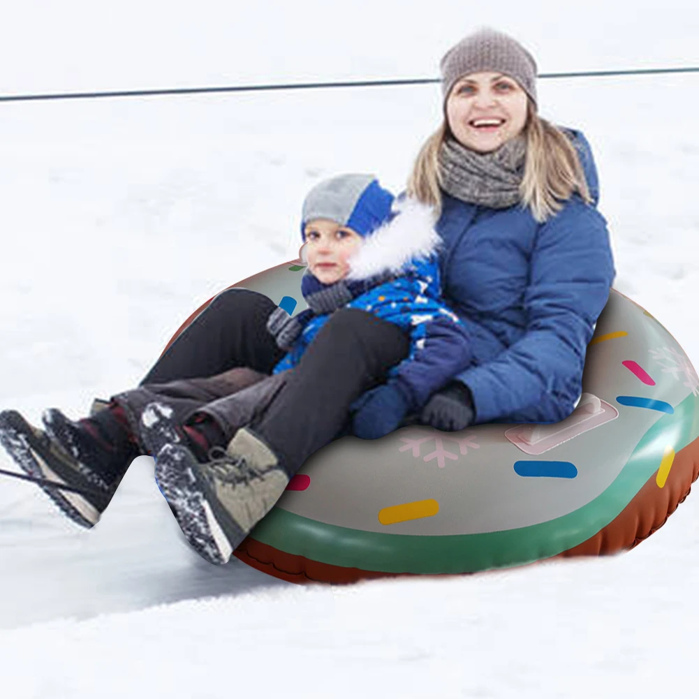 Inflatable Ski Circle Skiing Snow Tube Sleigh Tubing Cheesecake Winter Children Adult Ski Ring Skiing Thickened Floated Sled 120
Inflatable Ski Circle Skiing Snow Tube Sleigh Tubing Cheesecake Winter Children Adult Ski Ring Skiing Thickened Floated Sled 120