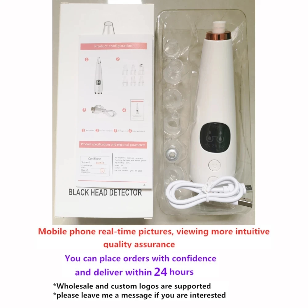 Electric Blackhead Cleaner Skin Care Pore Cleaner Blackhead Black Spot Vacuum Cleaner Tool to Remove Pore Keratin Skin Care
Electric Blackhead Cleaner Skin Care Pore Cleaner Blackhead Black Spot Vacuum Cleaner Tool to Remove Pore Keratin Skin Care