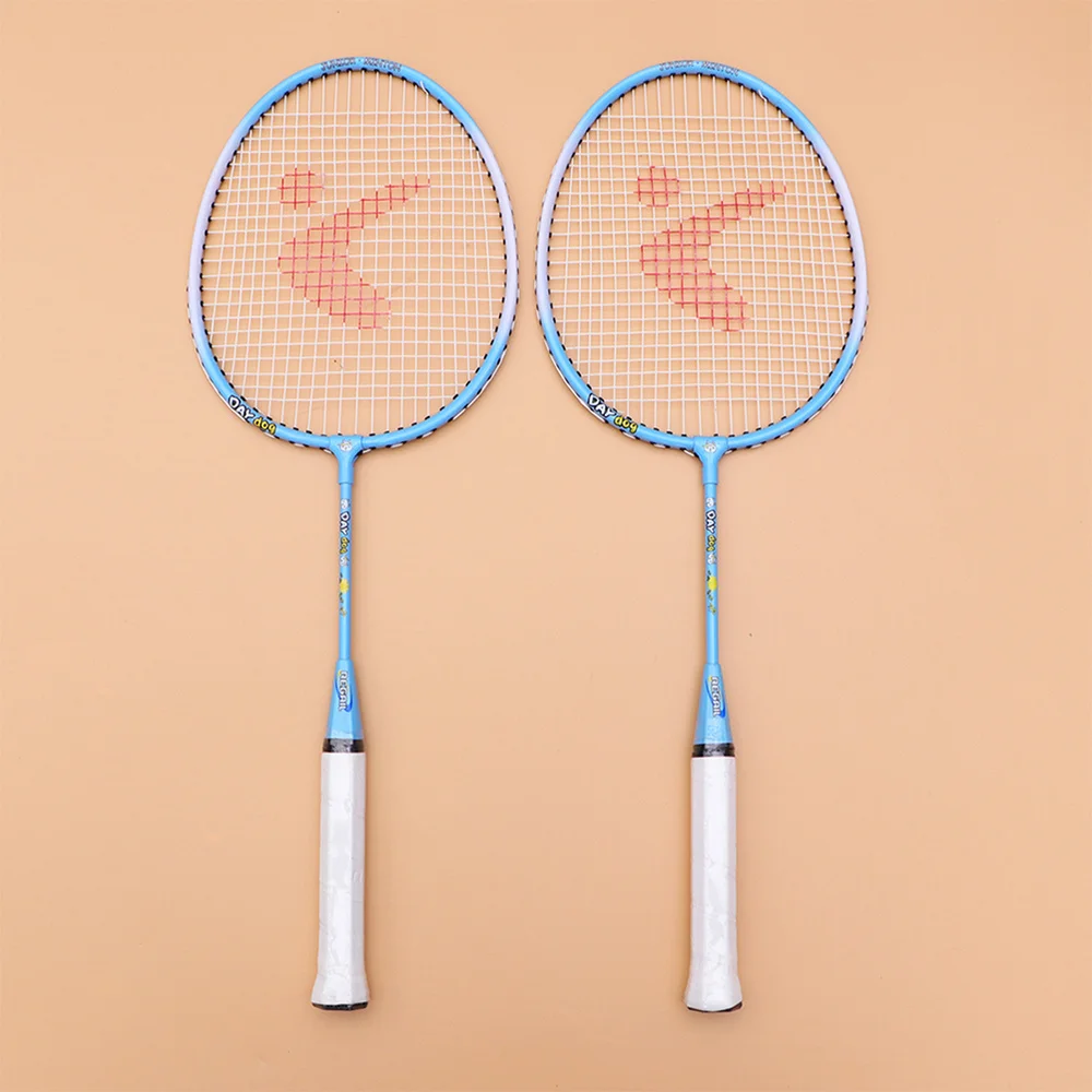 1 Pair Kids Badminton Racket Aluminium Alloy Outdoor Sports Racket Set Training Pats Paternity Children Cartoon Badminton Racket
1 Pair Kids Badminton Racket Aluminium Alloy Outdoor Sports Racket Set Training Pats Paternity Children Cartoon Badminton Racket