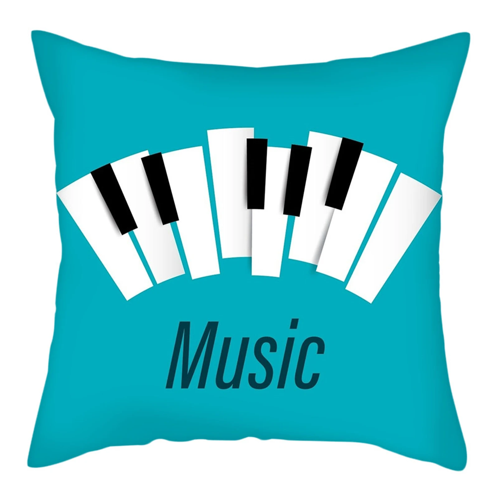 Piano Keys Musical Note Cushion Cover 45x45 Pillow Case Home Decorative Pillowcase for Living Room Lounge Coffee House
Piano Keys Musical Note Cushion Cover 45x45 Pillow Case Home Decorative Pillowcase for Living Room Lounge Coffee House