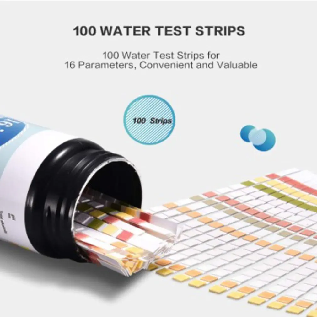 16 In 1 PH Test Strips Tester Paper Water Soilsting PH Level Kit Factory Indicator Aquarium Pond Water Testing
16 In 1 PH Test Strips Tester Paper Water Soilsting PH Level Kit Factory Indicator Aquarium Pond Water Testing